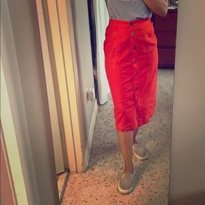 Universal Thread Goods Co. from Target midi skirt